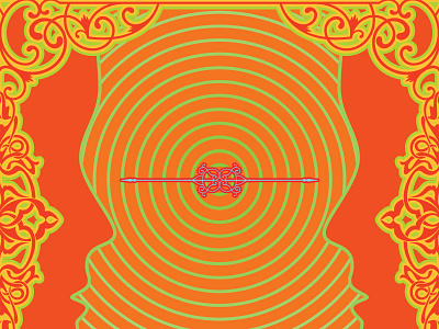 Illustration for Stax illustration psychedelic retro