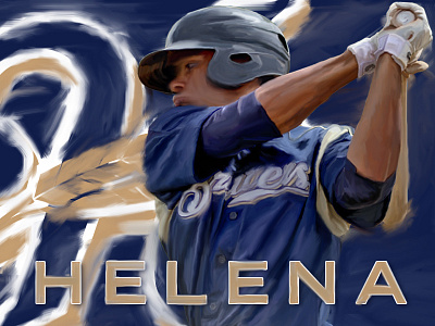 Helena Brewers baseball brewers design graphic design helena milb mlb montana photoshop