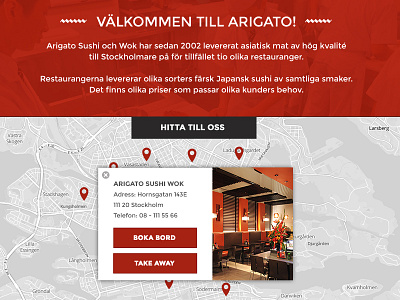 Simple locator with modal ui webdesign