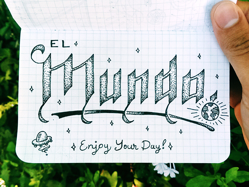 Example of El Mundo