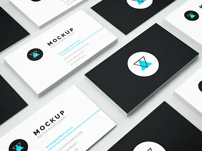 Freebie - Business Card PSD Mockup business business card card design free freebie isometric minimalistic mock up mockup psd showcase