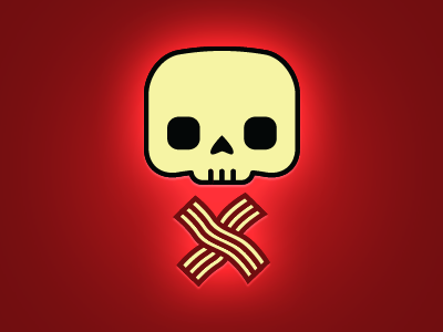 Bacon Skull bacon skull