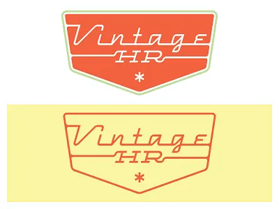 More Retro Scripty Stuff logo retro type vintage