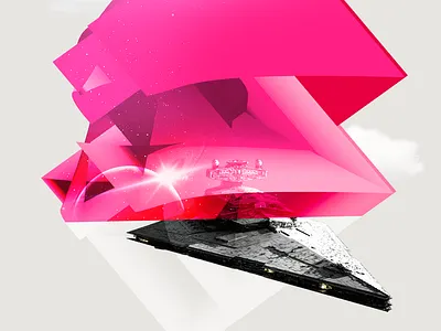 Stardestroyer illustration space