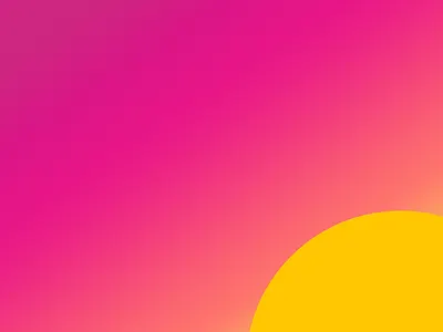 California Sunset color gradient sunset