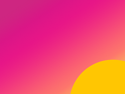 California Sunset color gradient sunset