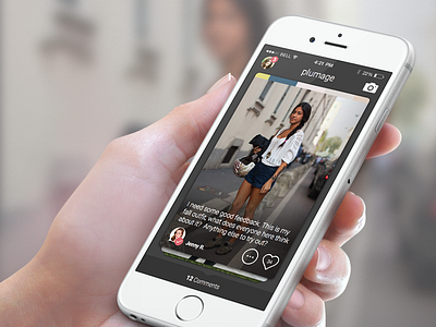 Fashion App app design fashion ios photo share social