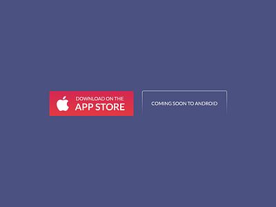 Same old story android app button coming soon ios ui