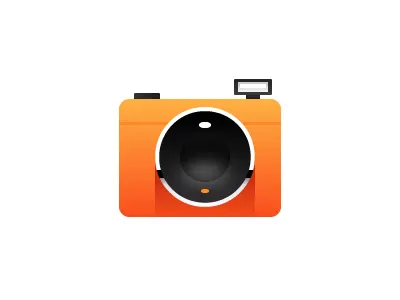 Camera camera flat icon photo simple ui