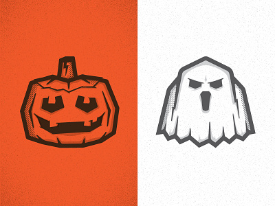 Halloween Shapes costume fun ghost halloween harvest icon illustration jack o lantern pumpkin spooky texture vector
