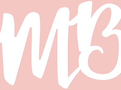 wip: lettered logotype branding brushlettering handlettering initials lettering logo logotype personal