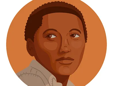 Labi Siffre illustration portrait vector