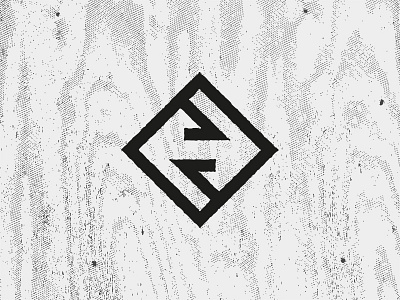 Logo concept concept logo monogram nature stamp wood