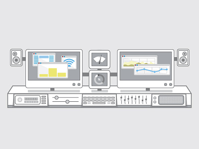 Supercomputer cloud data illustration nexmo supercomputer