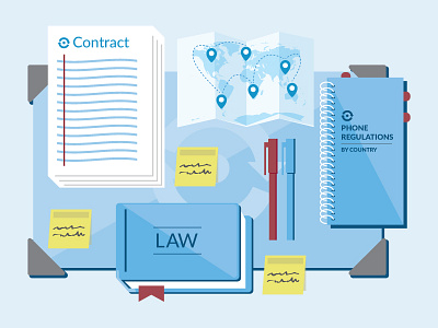 Global Knowledge base cloud illustration nexmo regulations voice