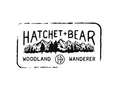 Hatchet + Bear bear forest hatchet mountain