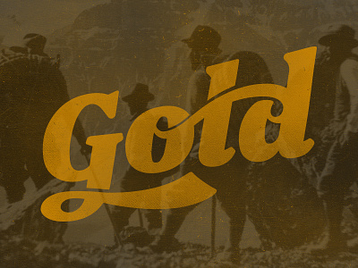 Gold custom edmonton gold jerry seinfeld texture type typography