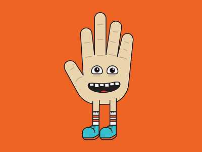 High Five hand high five illustration