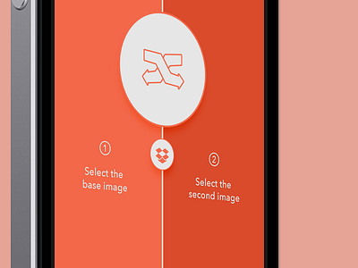 CompareDsgn iOS app - Dropbox Integration app app design compare designs ios ios7 iphone iphone mock up ui design zappdesigntemplates