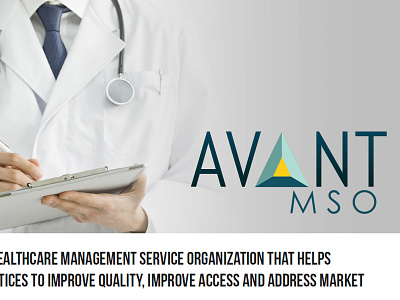 Avant One-Page branding graphic design one page print