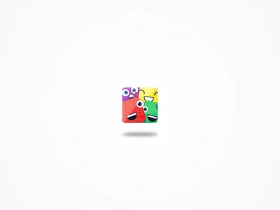 Hapiblox iPhone App Icon app apple application blocks blox design hapi hapiblox happy icon iphone