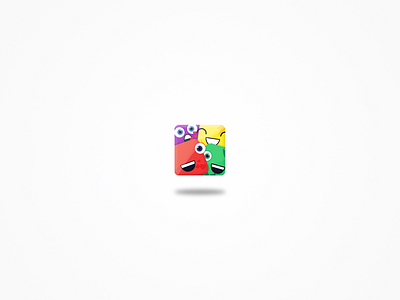 Hapiblox iPhone App Icon app apple application blocks blox design hapi hapiblox happy icon iphone