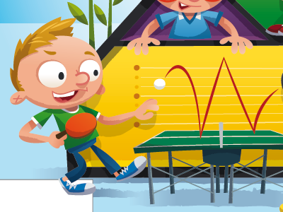 Loving Ping Pong illustration