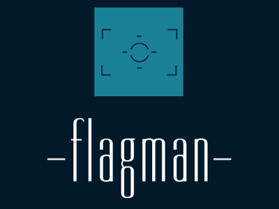 Flagman, Sochi: logo, version 1 blue it logo navy russia sochi