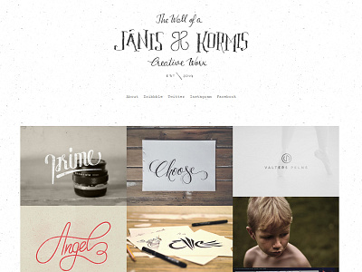 janiskormis.tumblr.com blog illustrator lettering logo photography photoshop sketch tumblr typography vector web wedesign