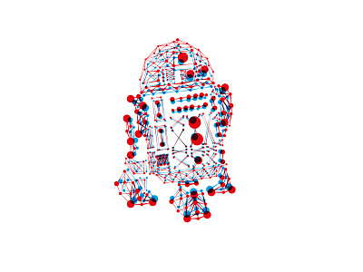 Rdd2 concept illustration molecule matrix rdd2 star wars