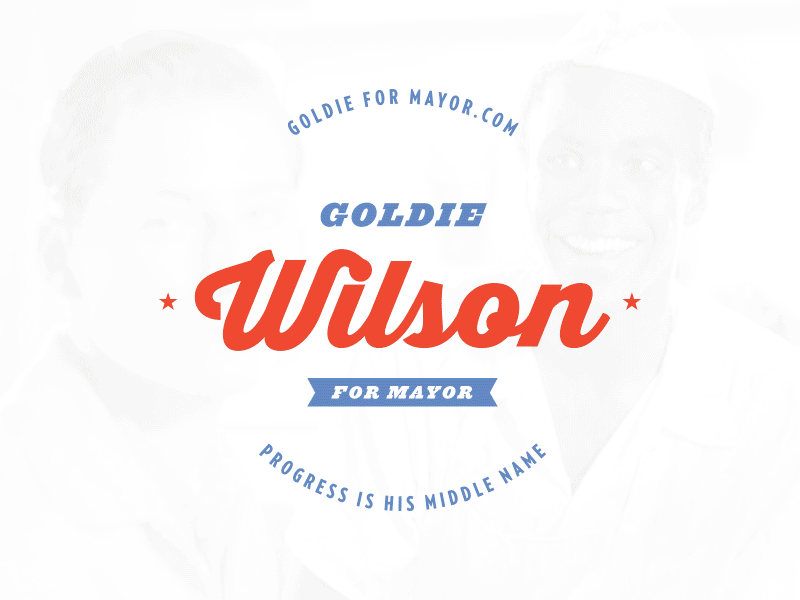 Goldie Wilson Campaign back to the future campaign film fun goldie wilson mayor movies parody political politics proximity