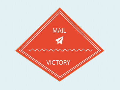 Mailvictory Logo 2 design email html illustration plane vector