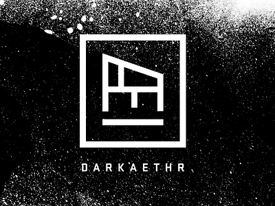 Dark Aethr branding logo logotype mark