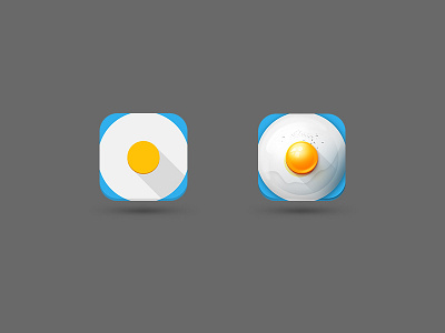 Egg icon fireworks flat icon illustrator ios photoshop