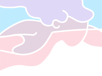 Work in progress: logo illustration line art logo woman