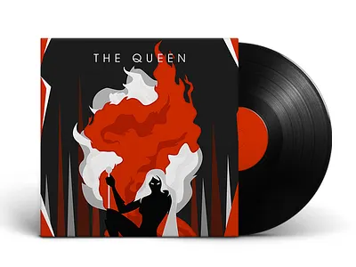 Album Cover album album cover cover graphic design illustration mockup skrat vinyl