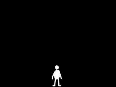 Little Preload Guy animation character preloader stickman