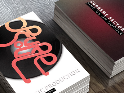 Business card Pure Soul production pure soul