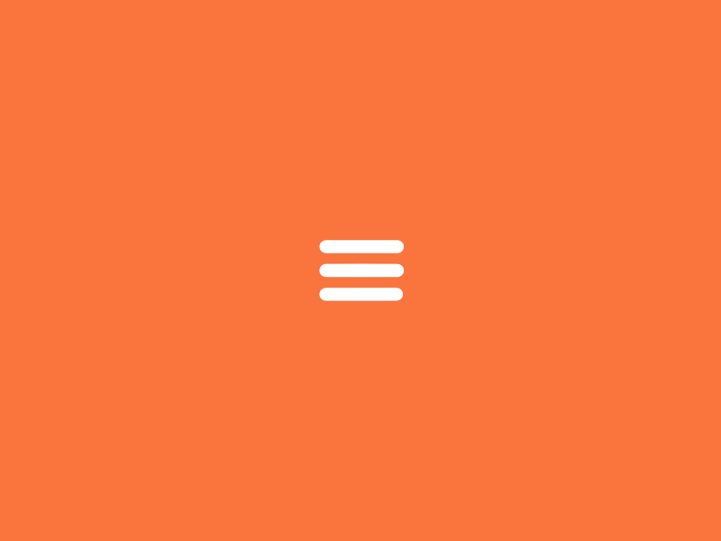 Hamburger #637,484 hamburger icon orange ui uxui