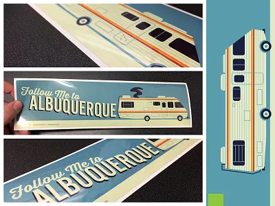 Breaking Bad Bumper Stickers breaking bad rv tv