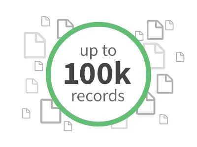 100k Records icon