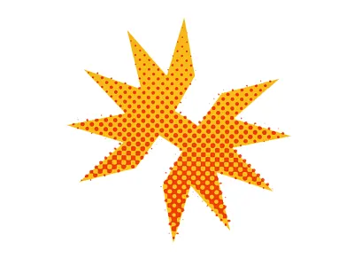 Haymaker Logo h halftone logo