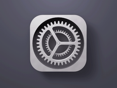 setting 3d animation gear gif icon ios8 setting upload