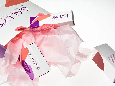 Sally's Beauty Supply Packaging rebrand brand logo makeup packaging photography sallys beauty supply