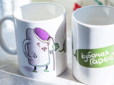 A Cup of Tea character illustration