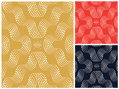 Party waves Bandana bandana dots made in usa pattern