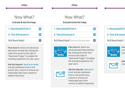 Accordion Sidebar accordion collapse interface list mobile first responsive ui wireframe