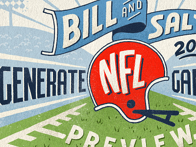 Grantland grantland illustration lettering nfl