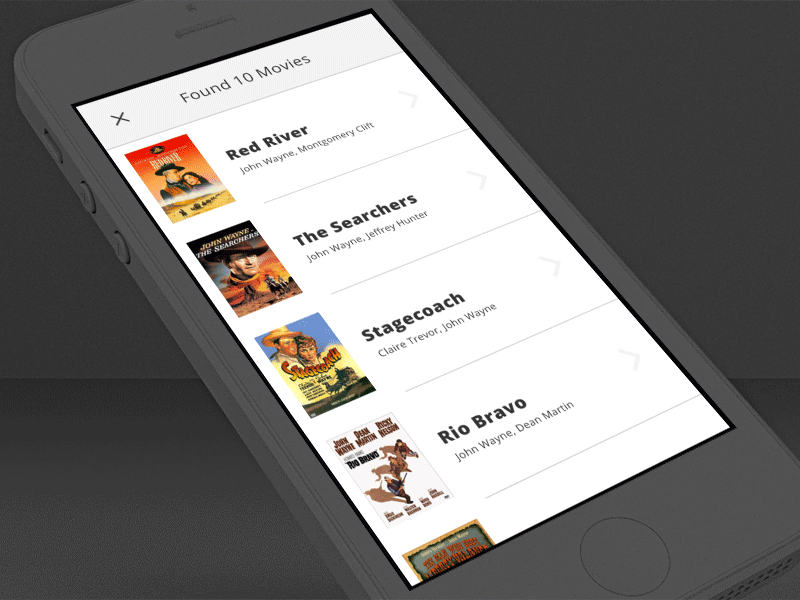 MoviePile App Animation animation