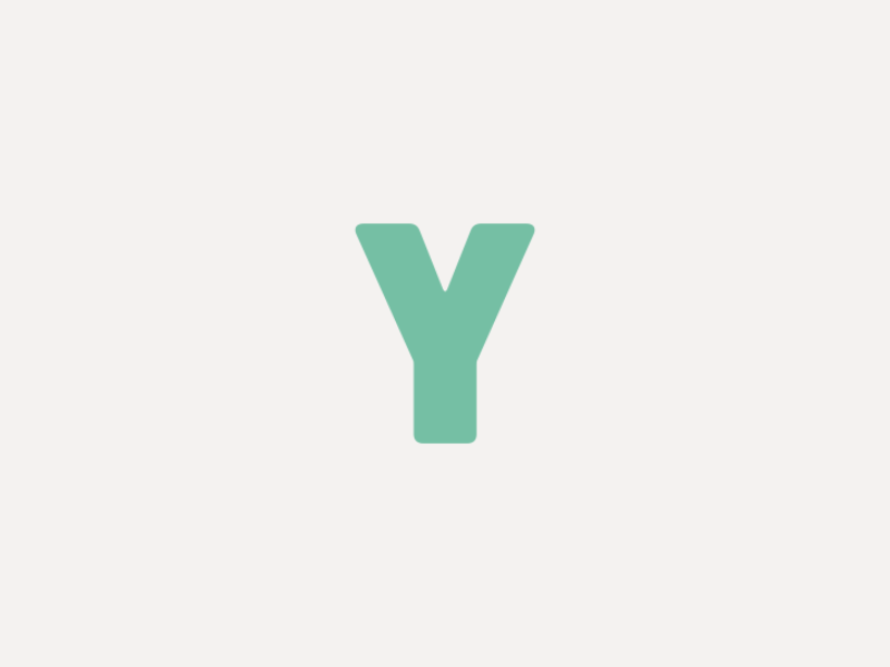 Y animation gif illustration letter vector y